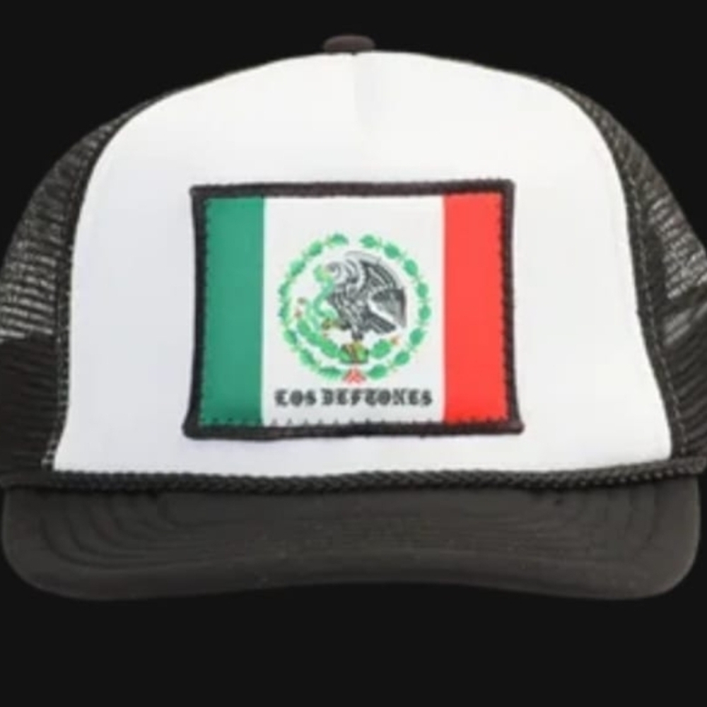 ISO Los Deftones Trucker Hat with Mexican Flag